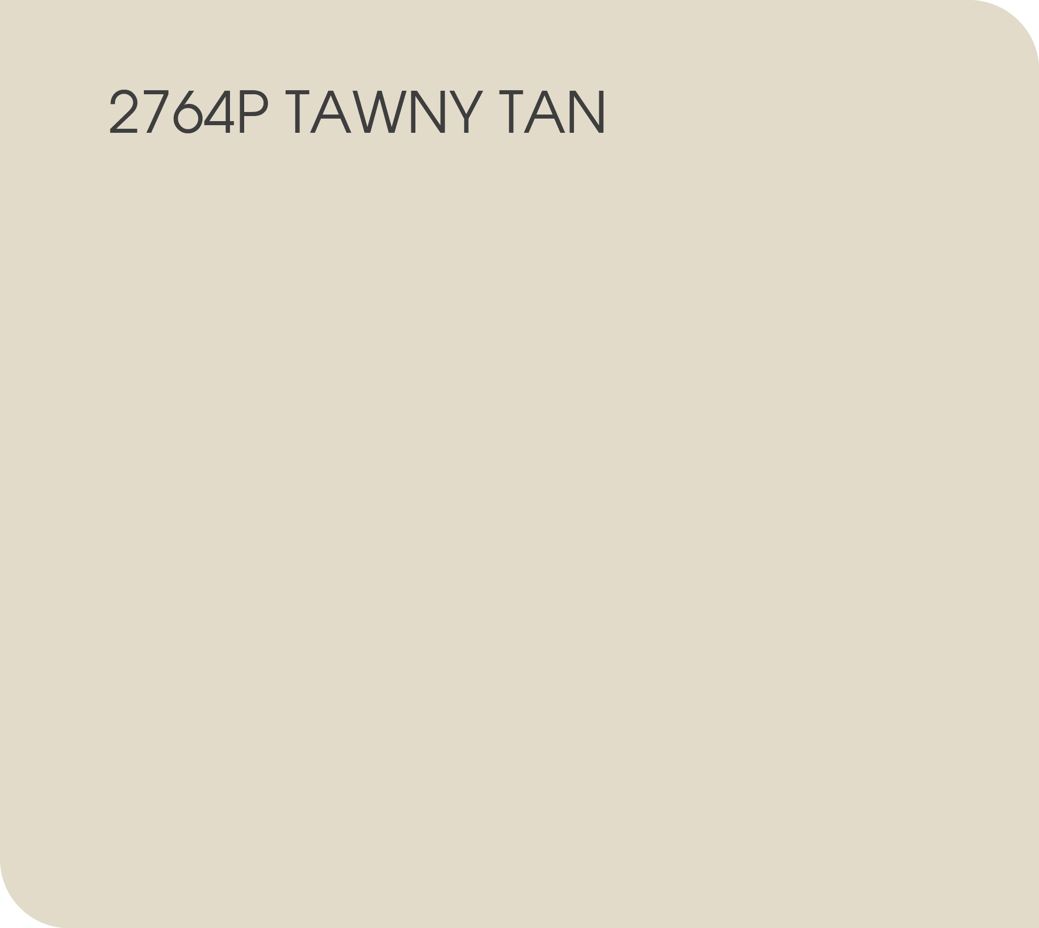 tawny tan