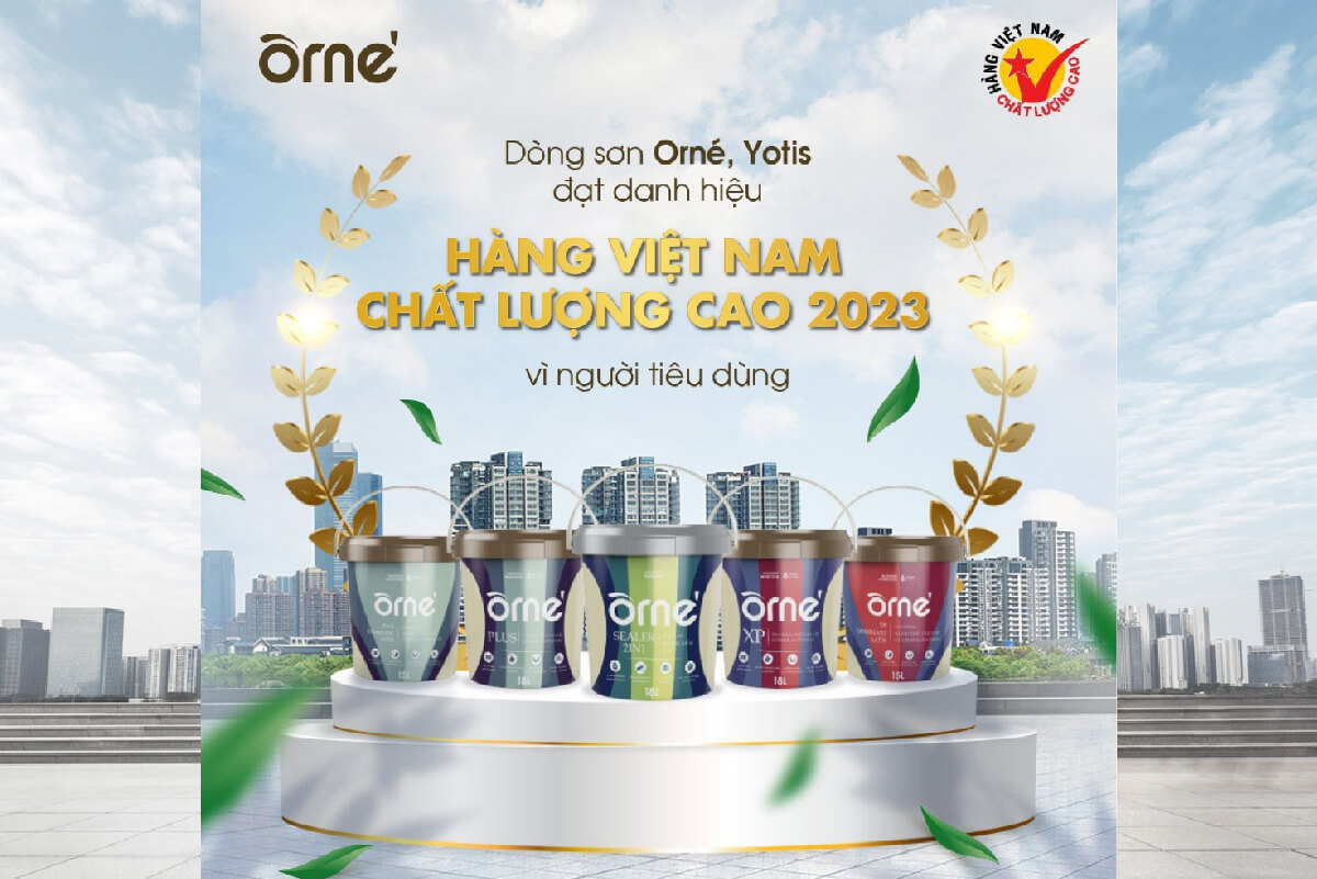 Sơn Orné sẽ là đối tác đáng tin cậy cho cửa hàng sơn ngoại thất Hồ Chí Minh 