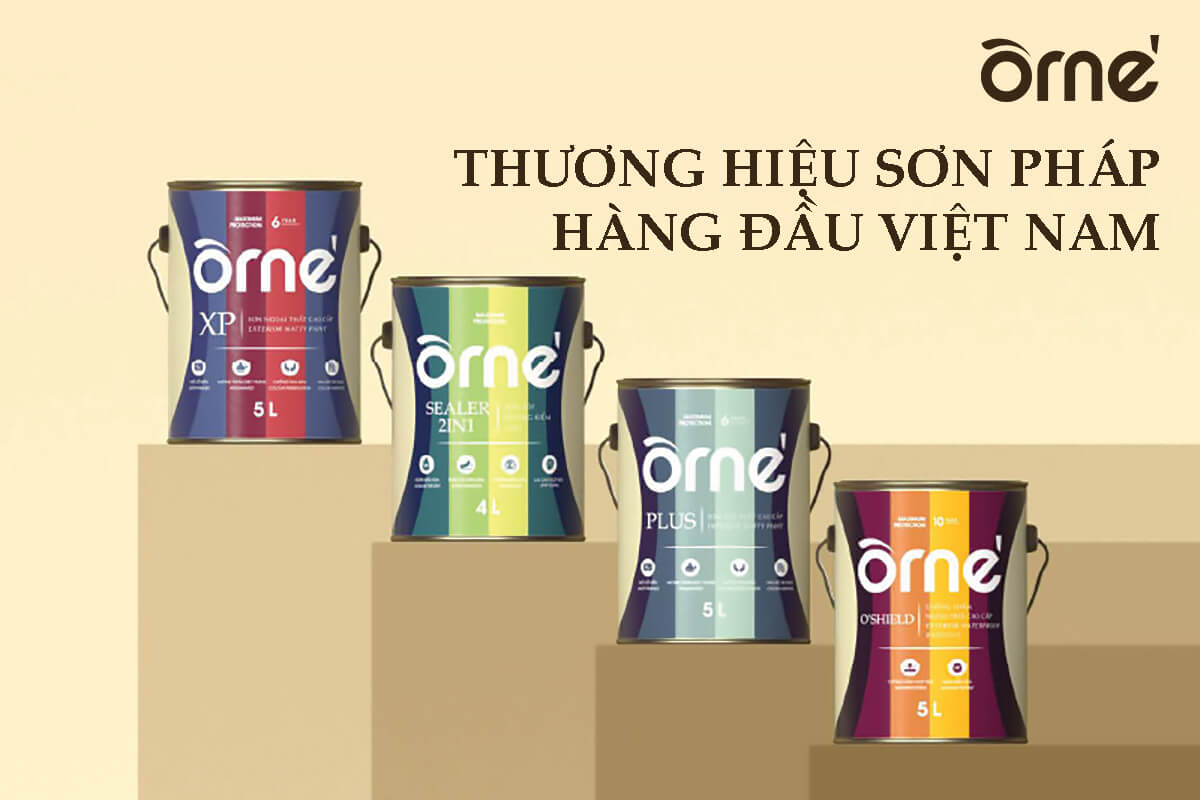 Orné thương hiệu sơn uy tín hàng đầu tại Việt Nam