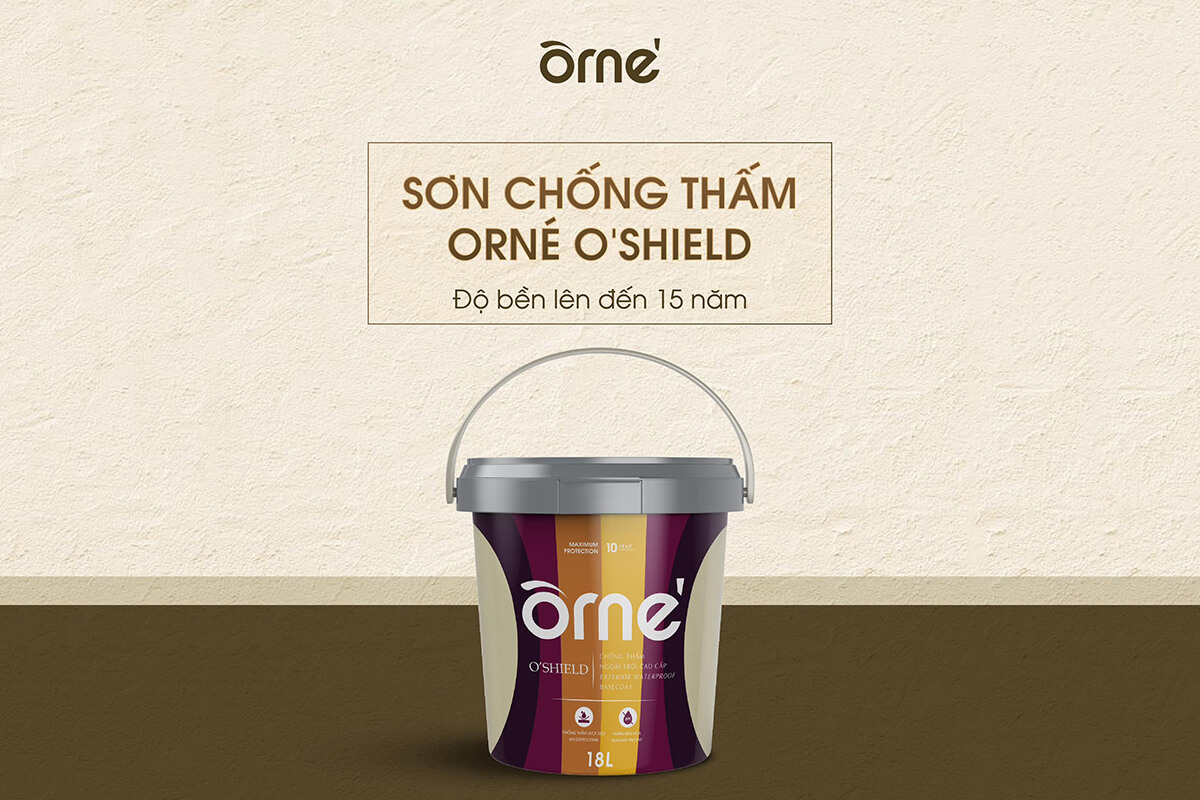 Sơn chống thấm Thái Bình hợp tác cùng Orné phân phối sản phẩm chất lượng